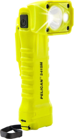 PELICAN | 3415 Right Angle LED Flashlight - with Magnetic Clip Yellow