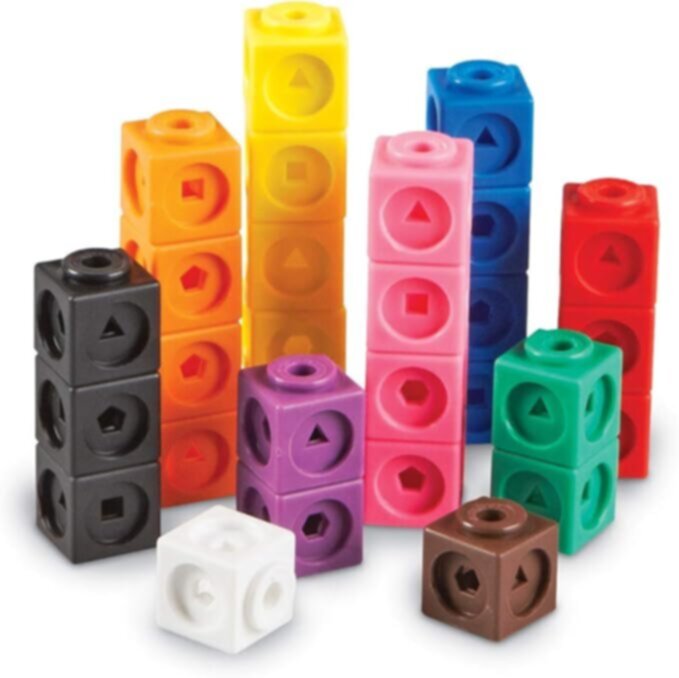 LEARNING RESOURCES UK| Mathlink Cubes Numberblocks 11-20 Activity Set (3+ Years) | LSP0950-UK