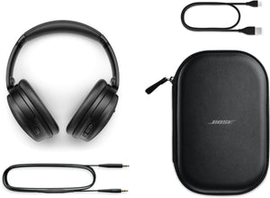 BOSE | Quietcomfort Wireless Over Ear Active Noise Cancelling Headphones Black | 884367-0100