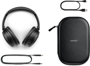 BOSE | Quietcomfort Wireless Over Ear Active Noise Cancelling Headphones Black | 884367-0100