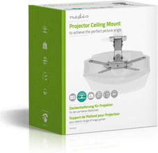 NEDIS | Projector Ceiling Mount 360Â° Rotatable, Max 10 kg, 130mm Ceiling | PJCM100GY