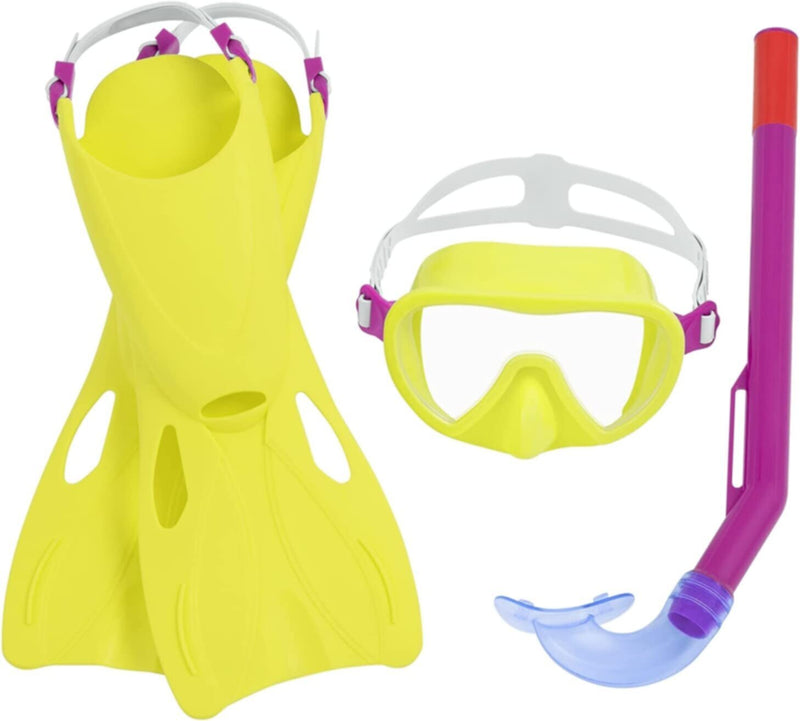BESTWAY | Crusader Essential Snorkel Set Assorted | BES115TOY01607