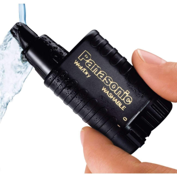 PANASONIC | Nose & Ear Hair Trimmer Wet/Dry Application Black | ER 115