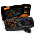 MEETION | Backlit Gaming Combo 2 in 1 | USB Keyboard and Mouse | MT-C510