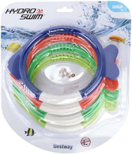 BESTWAY | Lil Fish Diving Ring Set From 3 Years Set of 4 | BES115TOY01875