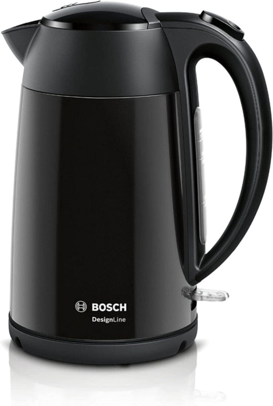 BOSCH | DesignLine 1.7Ltr Kettle Stainless Steel Black | TWK3P423GB