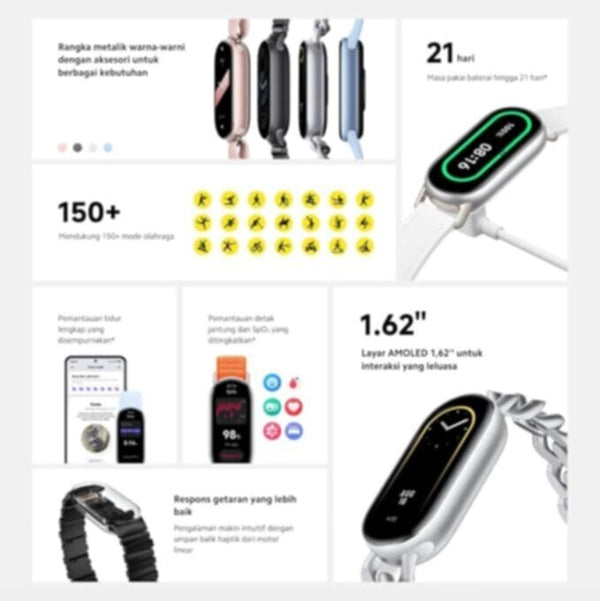 XIAOMI | Smart Band 9 Arctic Blue | BHR8346GL