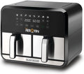 BLACK+DECKER | Digital Dual Zone Air Fryer 4L+4L  1700W | DZAF1700-B5