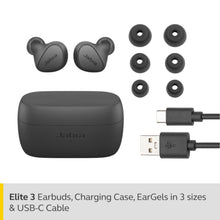 JABRA | Elite 3 In-Ear True Wireless Earbuds with Powerful Sound & Crystal Clear Calls Dark Grey