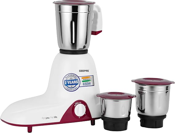 GEEPAS | 3-IN-1 Mixer Grinder | GSB44094