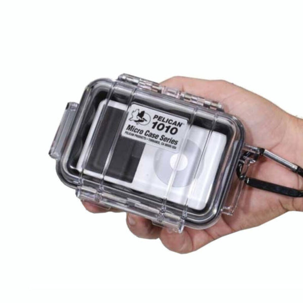 PELICAN | Mirco Case Clear Black | 1010-025-100