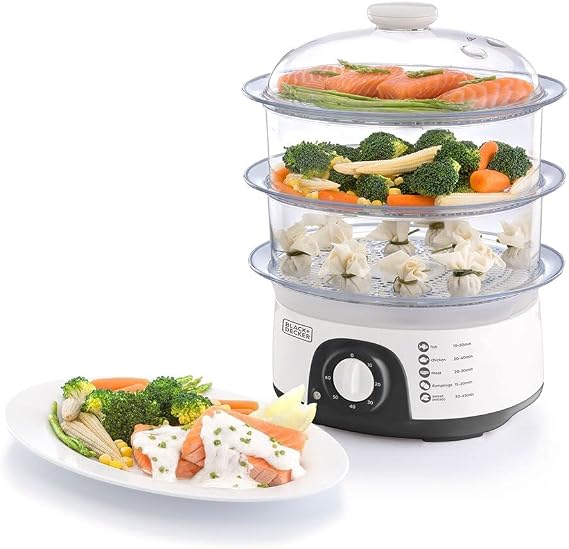 BLACK + DECKER | 3 Tier Steamer | HS6000