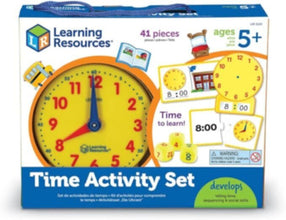 LEARNING RESOURCES UK| Time Activity Set (5+ Years) | LER3220