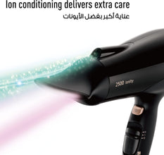 PANASONIC | Ionity Hair Dryer 2500W Black For Fast Drying And Smooth Finish | EH NE 84