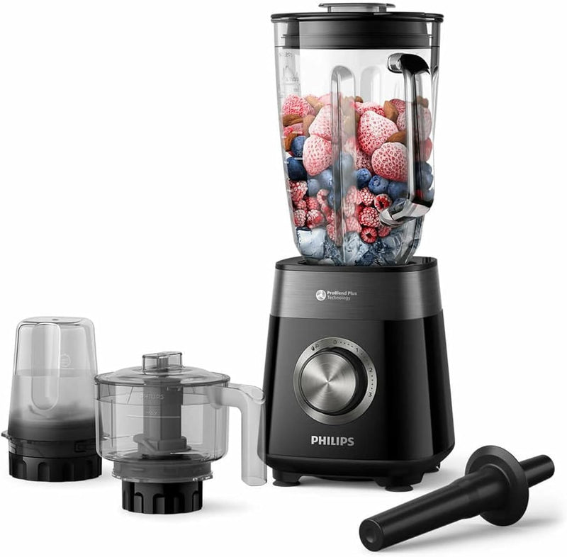 PHILIPS | 5000 Series 1200W Glass Blender 2Ltrs Black | HR3033/00