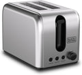 BLACK+DECKER | Two Slice Stainless Steel Toaster 1050W | ET244-B5
