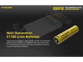 NITECORE | 1000 Lumens Compact Long-Range Hunting Flashlight USB-C Rechargeable | New P30