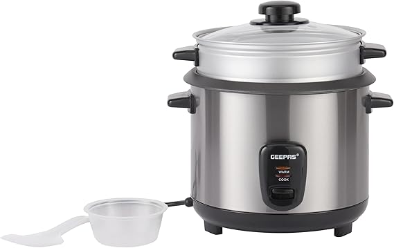 GEEPAS | Multifunction Rice Cooker 1.8Ltrs Capacity | GRC35041