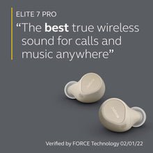 JABRA | Elite 7 Pro True Wireless Earbuds with Jabra Multisensor Gold Beige | 100-99172005-60