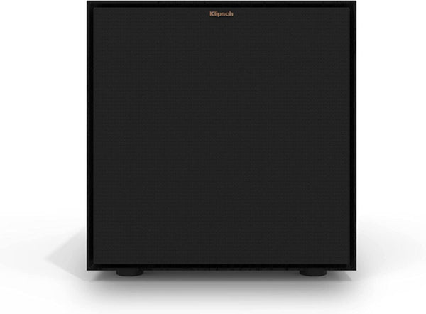 KLIPSCH | 10" Powered Subwoofer Black Textured Wood Grain Vinyl Single | R-101SW
