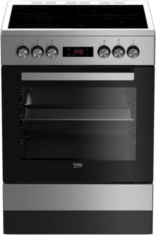 BEKO | 4 Cooking Zones Ceramic Electric Cooker 60 x 60 cm | FSM67320GXS