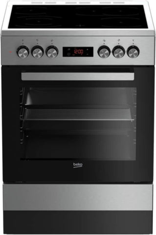 BEKO | 4 Cooking Zones Ceramic Electric Cooker 60 x 60 cm | FSM67320GXS