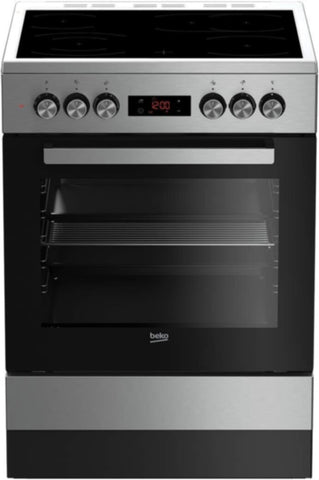 BEKO | 4 Cooking Zones Ceramic Electric Cooker 60 x 60 cm | FSM67320GXS