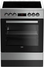 BEKO | 4 Cooking Zones Ceramic Electric Cooker 60 x 60 cm | FSM67320GXS