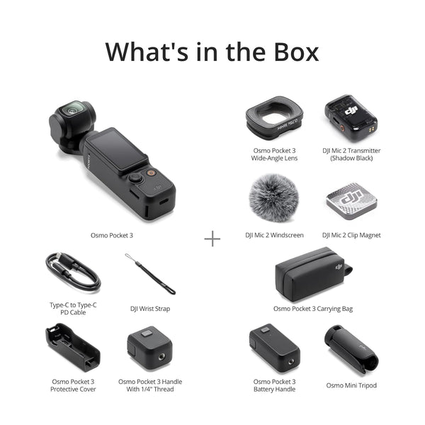 DJI | Osmo Pocket 3 Creator Combo
