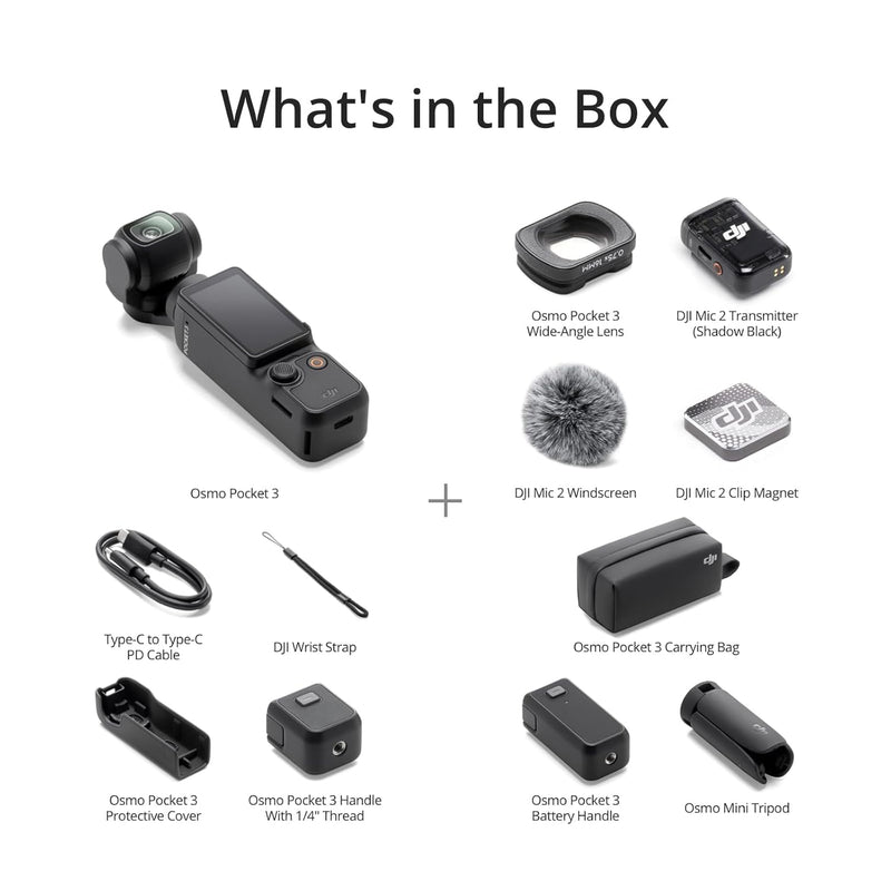DJI | Osmo Pocket 3 Creator Combo