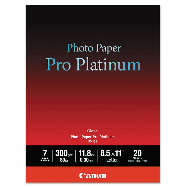 CANON | PT101 Pro Platinum Photo Paper A3 20 Sheets