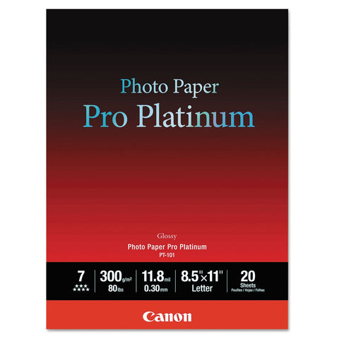 CANON | PT101 Pro Platinum Photo Paper A3 20 Sheets