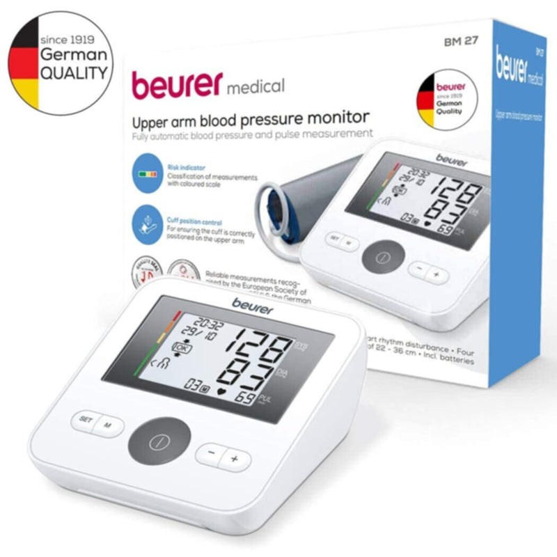 BEURER | Upper Arm Blood Pressure Monitor | BM 27