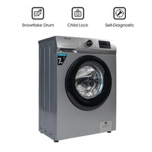 HISENSE | 7.0Kg Fully-Automatic Front Loading Washing Machine Silver | WFVB7012MS