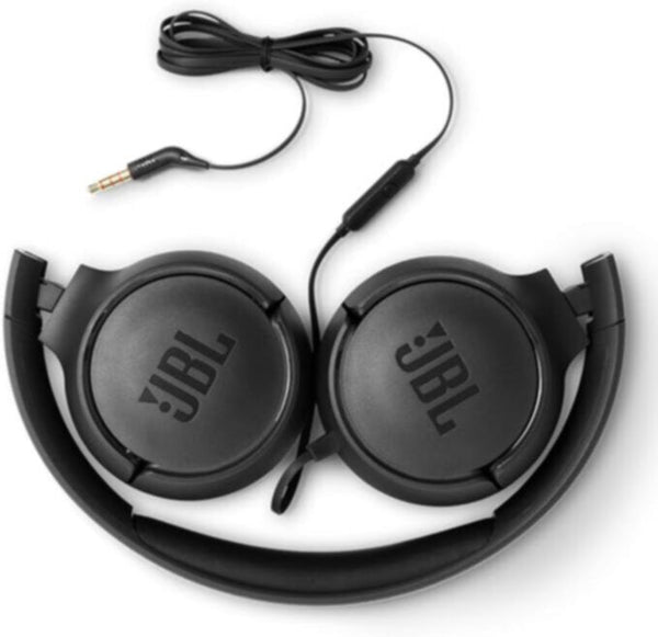 JBL|  T500 Black On Ear Wired Headphone | 301001000000405