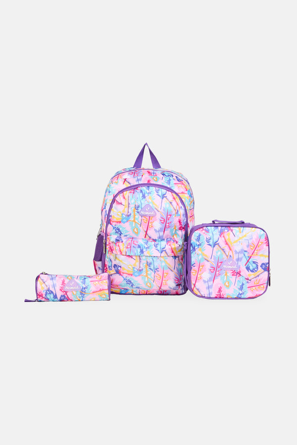 NOMAD | Kids Primary 3in1  Abstract Feather | ND-3IN16AF-BP