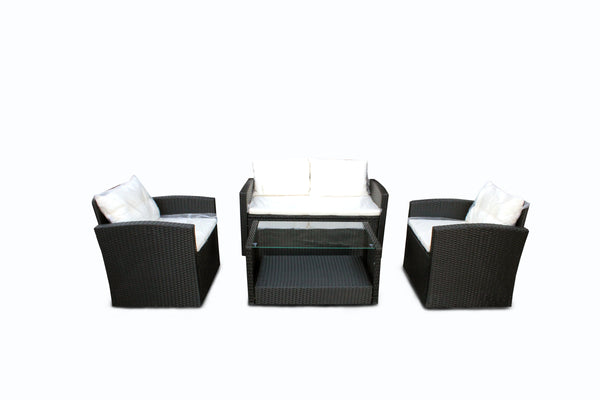Procamp Cappacino Set 4 Pax Rattan