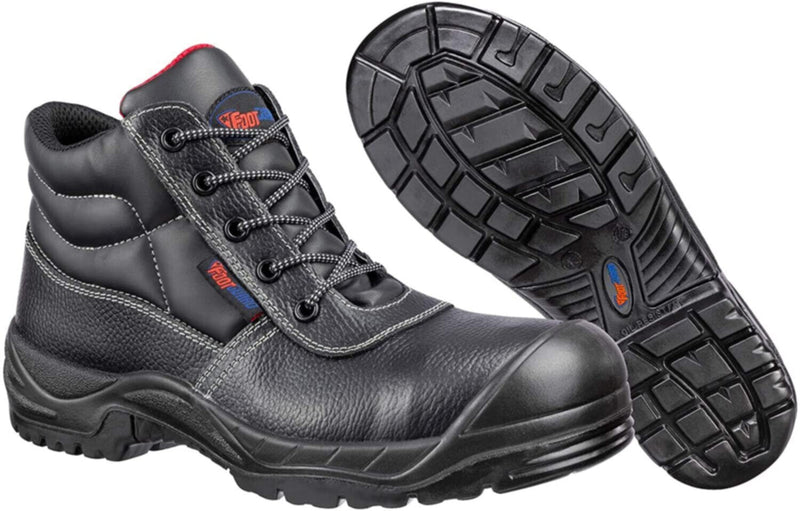 واقي القدم | حذاء أمان مدمج متوسط ​​الحجم من Sicherheitstiefel غير معدني S3 SRC مقاسات 36-48 | 63.180.0