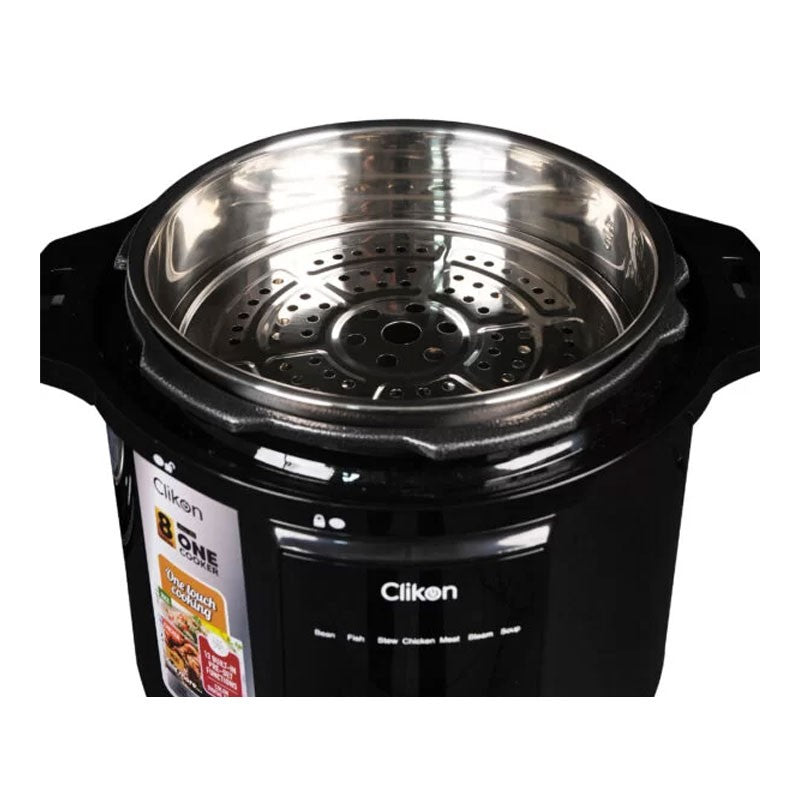 CLIKON | All in One Pressure Cooker With Color Display 8L 1200W| CK2723