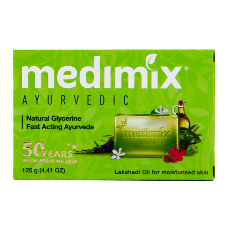 MEDIMIX | Ayurvedic Glycerine Lakshadi Oil Soap 125g | CLL1000030