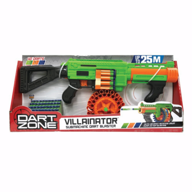 TOYPRO | Dart Zone Villainator Submachine Dart Blaster | 6387-EU