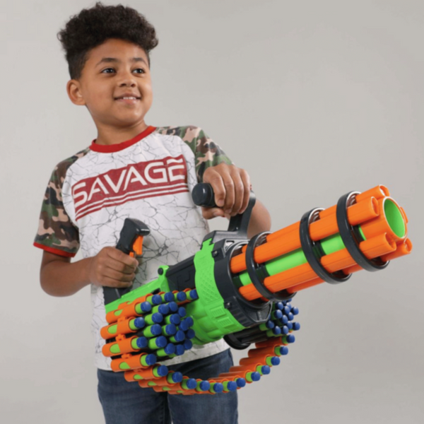 TOYPRO | Dart Zone V-Twin Mootorized Gatling Belt Blaster | 6400-EU