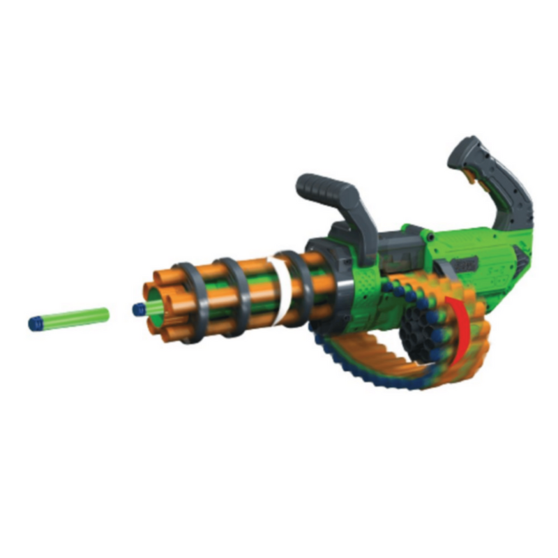 TOYPRO | Dart Zone V-Twin Mootorized Gatling Belt Blaster | 6400-EU