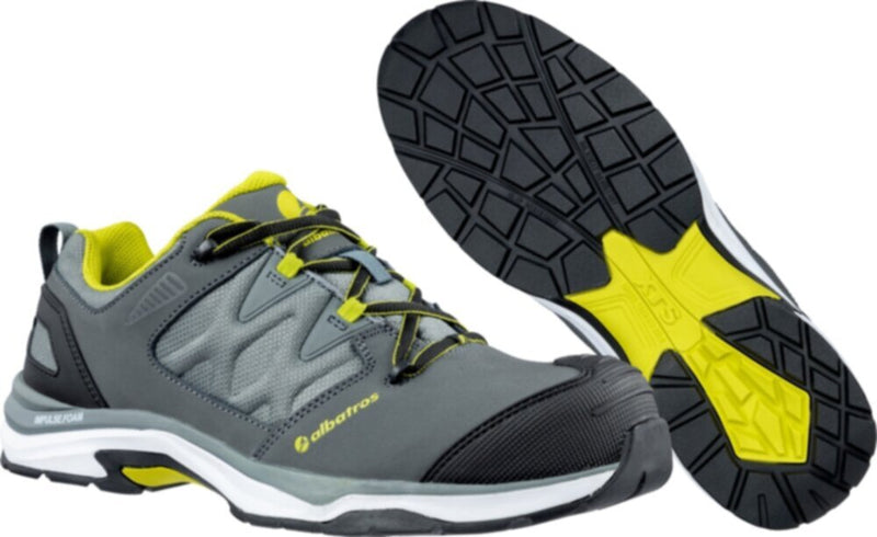 ALBATROS | حذاء أمان ULTRATRAIL رمادي منخفض S3 ESD HRO SRC | 646210