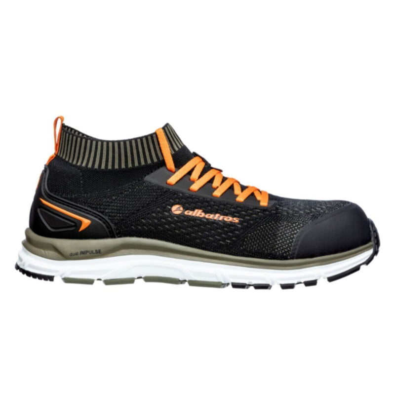 ALBATROS | ULTIMATE IMPULSE OLIVE LOW Safety Shoe S1P ESD HRO | 646730