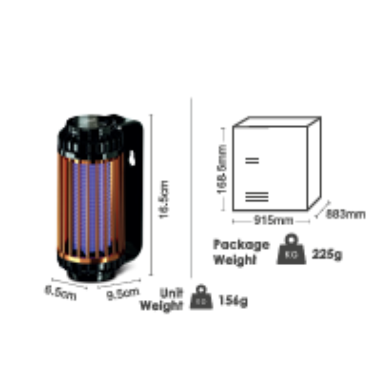 SANFORD | Rechargeable Mosquito Killer & Night Lamp | SF636MK