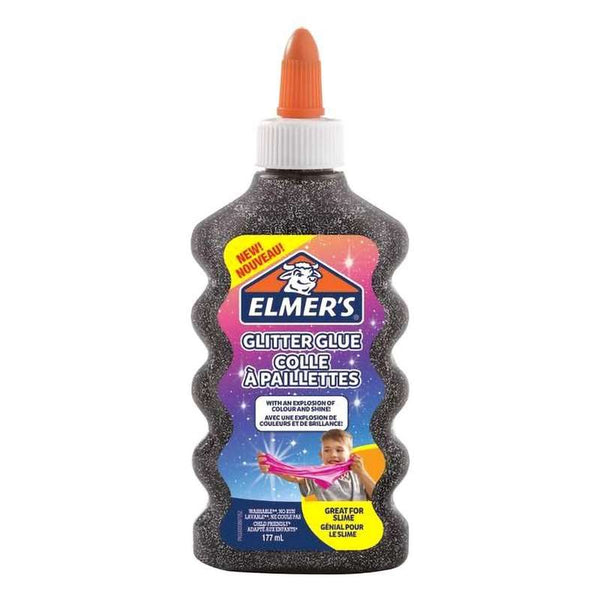 ELMER'S | Glitter Glue 177 ml Black | EM-2109501