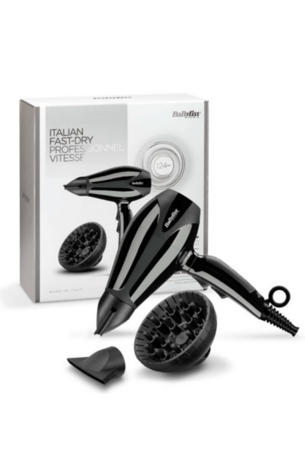 BABYLISS | Professional Hair Dryer Corded 2400W Black | 6715SDE