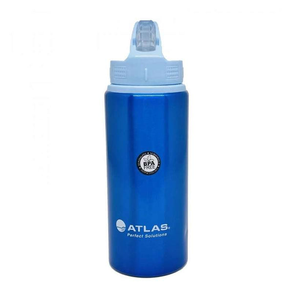 ATLAS | Water Bottle Sipper Aluminium Blue 0.6 Ltrs | AS-WB0034-BE