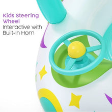 BESTWAY | Space Splash Inflatable Baby Boat With Sunshade | BES115TOY01820